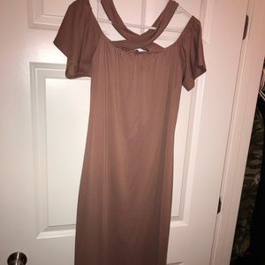 Plus size off the shoulder bodycon dress